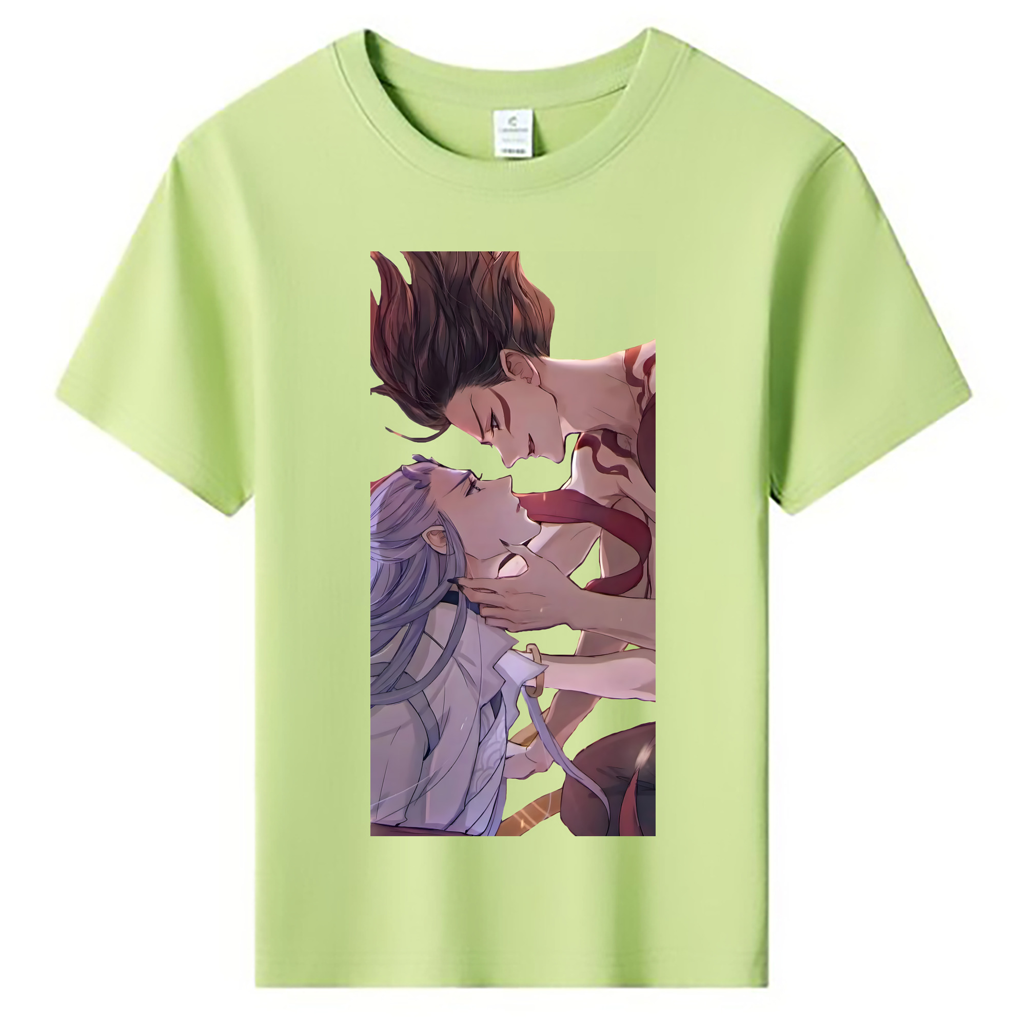 （画像用） Ne Zha 2 ナタ 魔童の大暴れ 綿100％キッズTシャツ（フロントプリント）
